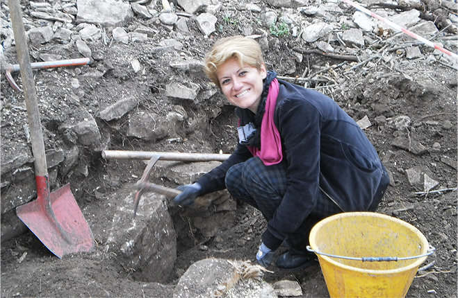 Antonella Stellino archeologa Monte Bonifato