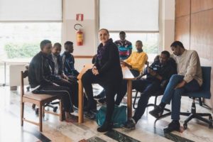 Lucia Lioi Centro accogliernza migranti Busto Arsizio (1)