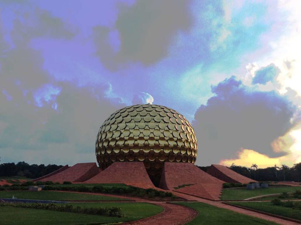 Matrimandir Auroville Luigi Manohar