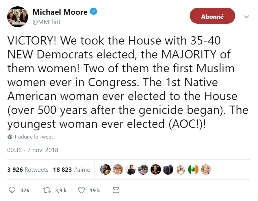 Michael Moore midterm elections tweeter