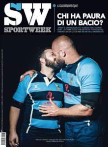 Sportweek chi ha paura di un bacio rugby bacio gay