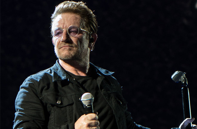 Bono al World Economic Forum U2 Forum Davos Capitalismo