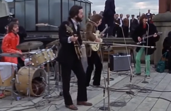 Get Back Beatles Rooftop Concert 30 gennaio 1969