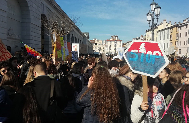 Strike4Climate sciopero per il clima studenti