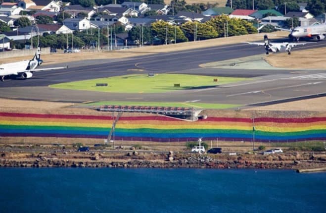 aeroporto Wellington Pride Nuova Zelanda LGBT pride