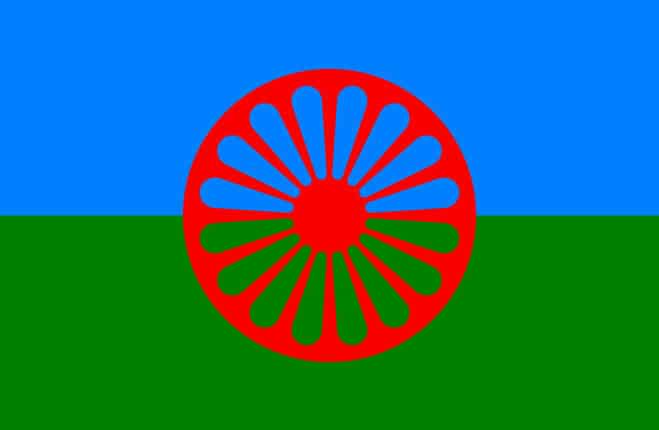 bandiera rom documentario Romanista viaggio rom dall'italia all'india con gennaro spinelli di luca vitone