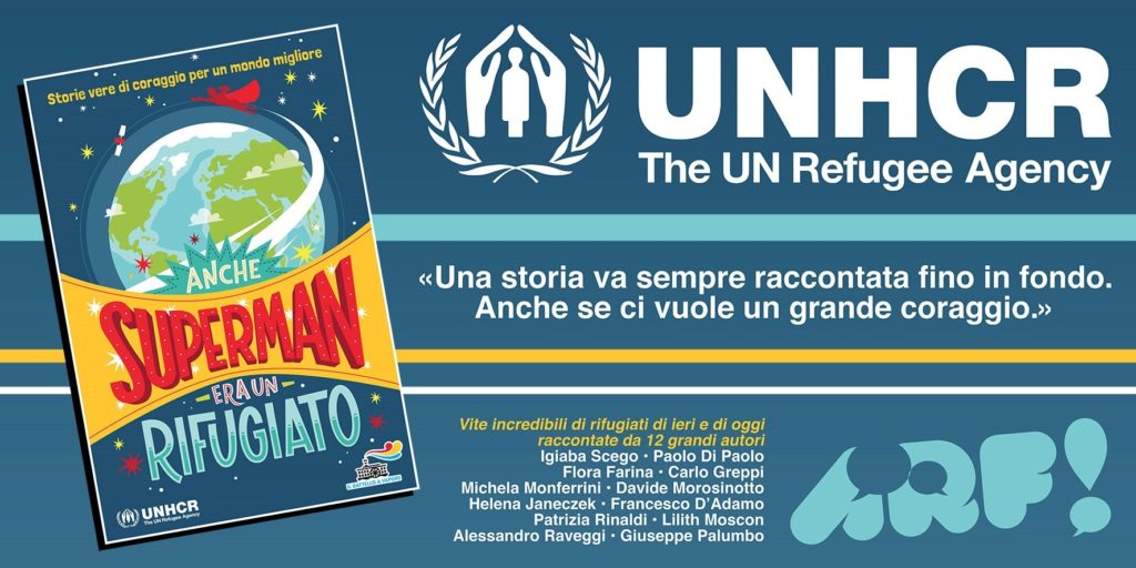 unhcr superman rifugiato libro