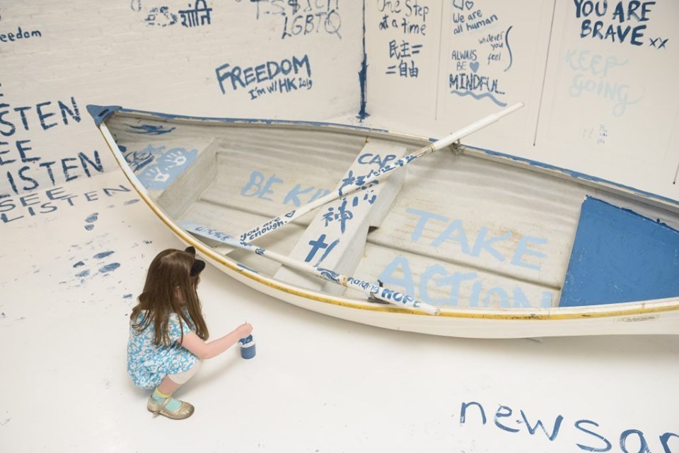 Add Color, Refugee Boat Yoko Ono