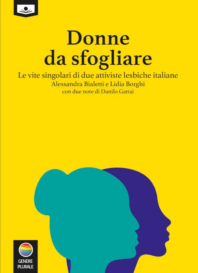 Donne da Sfogliare copertina libro Edda Billi - Maria Laura Annibali attiviste diritti lgbt lesbiche