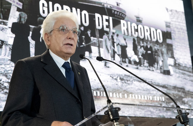 Giorno del Ricordo, Mattarella sulle Foibe Sciagura nazionale mascherata da rappresaglia 10 febbraio 2020