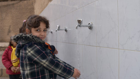 Nel 2018, Oxfam ha riabilitato le reti idriche e i servizi igienici di 16 scuole a Damasco, Dania Kareh - Oxfam